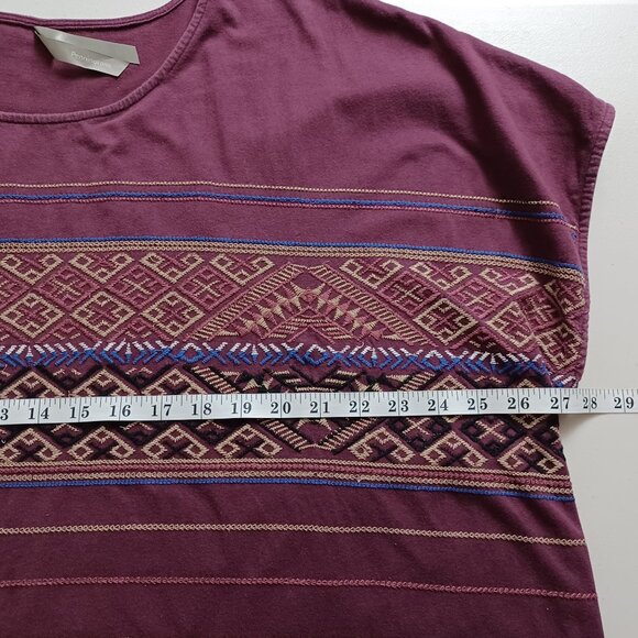 Penningtons Embroidered Poncho Top - Picture 12 of 16